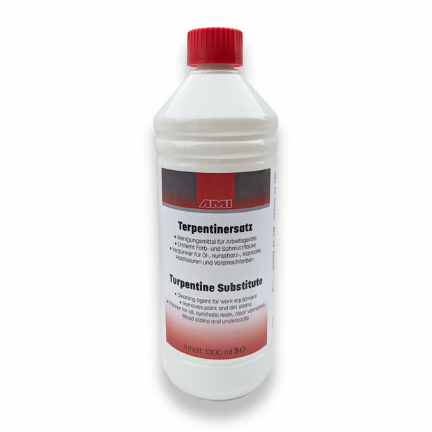 Nieuwe verpakking van Terpentijn vervanger Malzeit 1000 ML