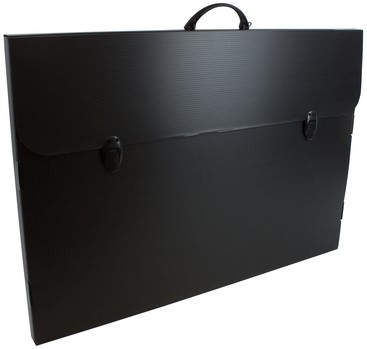 AMI Plastic-Fun tekenmap zwart 69x48 cm geschikt voor A2 formaat