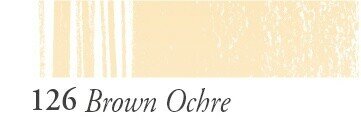 Bruine Oker Sennelier Pastelpotlood Kleur 126
