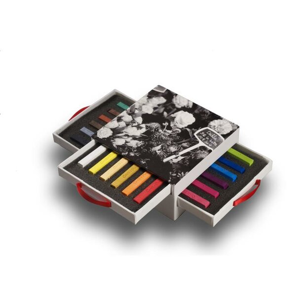 Set met 18 stuks Carr&eacute; krijt Cont&eacute; &agrave;&nbsp;Paris Assortiment kleuren