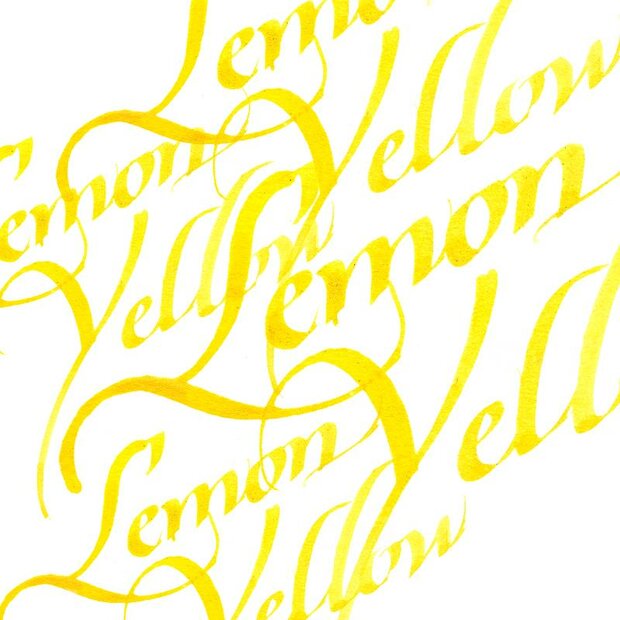 Lemon Yellow Calligraphy Ink van Winsor &amp; Newton 30 ML Kleur 345