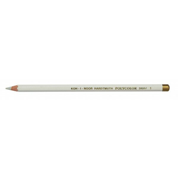 Polycolor 3800 Titanium White Koh-I-Noor Kleur 001