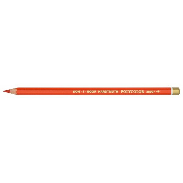 Polycolor 3800 Scarlet Red Dark (Carmine Red) Koh-I-Noor Kleur 048