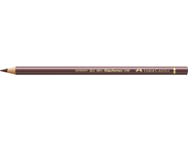 Polychromos Van Dyck Bruin Kleurpotlood Faber-Castell Kleur 176