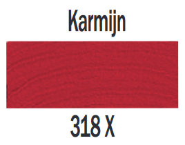 Plakkaatverf Karmijn Ecola 1000 ML Kleur 318