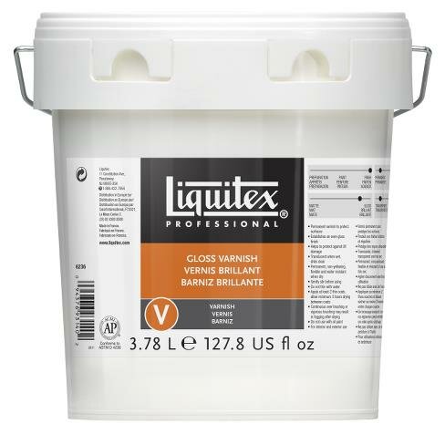 Gloss Varnish (permanent) 3,78 Lt Liquitex