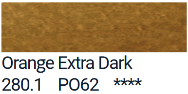 Orange Extra Dark van PanPastel Kleur 280.1