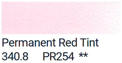 Permanent Red Tint van PanPastel Kleur 340.8