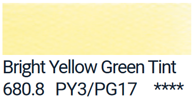 Bright Yellow Green Tint van PanPastel Kleur 680.8