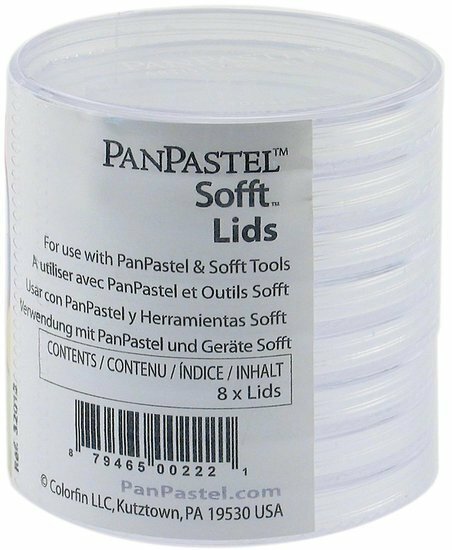 Set van 8 deksels voor PanPastel Pan's van PanPastel