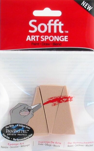 3 x Spons staven Wig van Sofft Tools Nummer 3