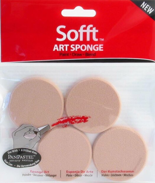 4 x Spons Rond van Sofft Tools Nummer 42
