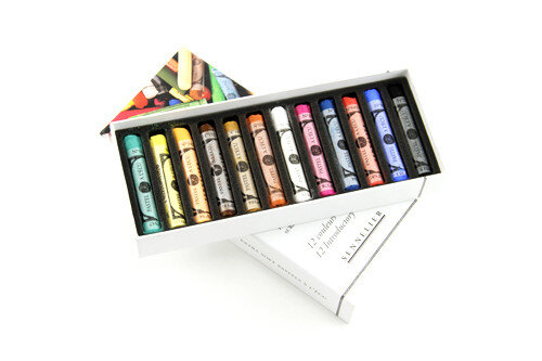 Discovery Set 12 x hele pastels Extra soft pastels / Pastel &agrave; l'ecu Sennelier Set 220