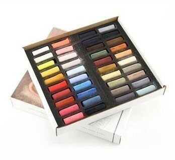 Portret selectie set 40 x halve pastel Extra soft pastels / Pastel &agrave; l'ecu Sennelier Set 237