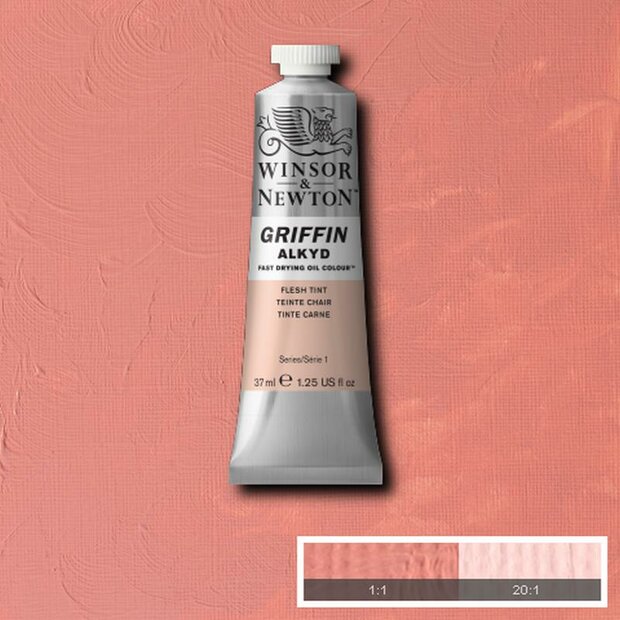 Griffin Alkyd Pale Rose Blush Winsor &amp; Newton 37 ML Kleur 257