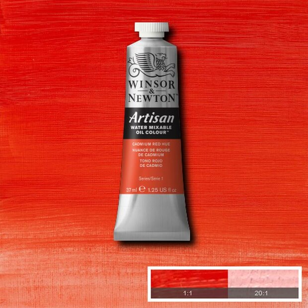 Griffin Alkyd Cadmium Red Medium Hue Winsor &amp; Newton 37 ML Kleur 095