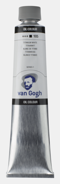 Titaanwit Van Gogh Olieverf van Royal Talens 200 ML Serie 1 Kleur 105