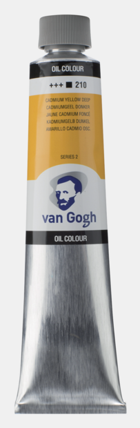 Cadmiumgeel Donker Van Gogh Olieverf van Royal Talens 200 ML Serie 2 Kleur 210