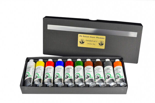 10 x 40 ml Standard set 1 Old Holland Olieverf (Oudt Holland Scheveningen)