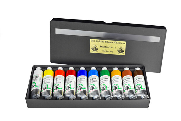 10 x 40 ml Standard set 2 Old Holland Olieverf (Oudt Holland Scheveningen)