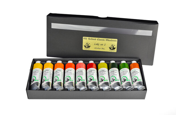 10 x 40 ML Lake 2 Old Holland Olieverf (Oudt Holland Scheveningen)