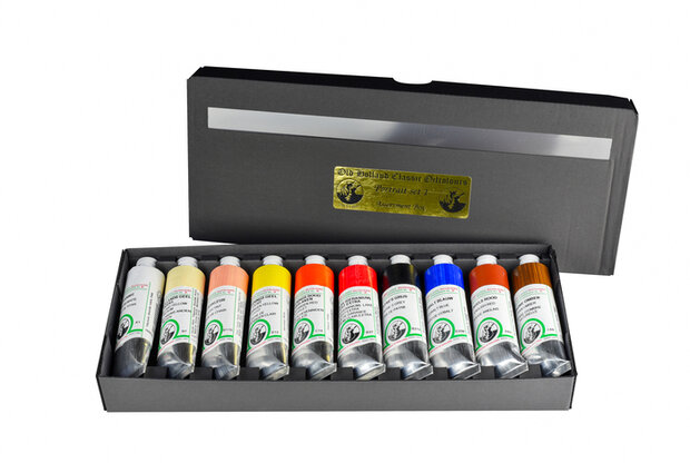 10 x 40 ML Portrait set 1 Old Holland Olieverf (Oudt Holland Scheveningen)