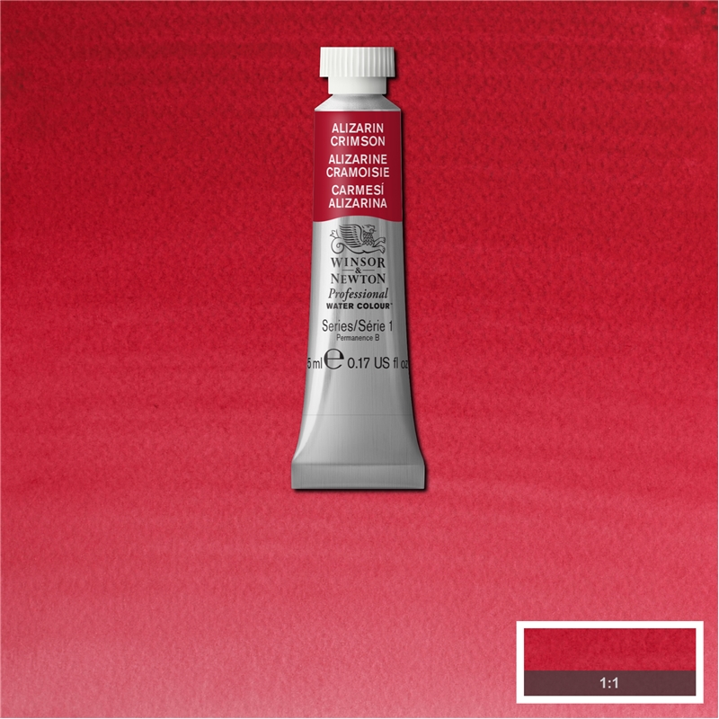 Alizarin Crimson (S1) Professioneel Aquarelverf van Winsor & Newton 5 ml  Kleur 004 kopen?
