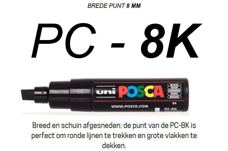 Posca-Marker-PC-8K