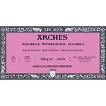 15x30cm Grain Satiné / Hot Pressed Aquarelblok van Arches® 100 % Katoen 300g/m² 15x30cm Grain Satiné / Hot Pressed Aquarelblok van Arches® 100 % Katoen 300g/m²
