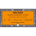 15x30cm Grain Tochon / Rough Aquarelblok van Arches® 100 % Katoen 300g/m² 15x30cm Grain Tochon / Rough Aquarelblok van Arches® 100 % Katoen 300g/m²