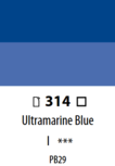 Abstract Ultramarijnblauw Sennelier 120 ML Kleur 314 Abstract Ultramarijnblauw Sennelier 120 ML Kleur 314