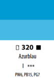 Abstract Azuurblauw Sennelier 120 ML Kleur 320 Abstract Azuurblauw Sennelier 120 ML Kleur 320