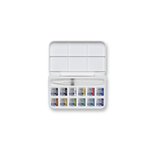 Brush Pen Set 12 Halve napjes + penseel met reservoir Set halve napjes van Winsor & Newton Cotman Water Colours Set 658 Brush Pen Set 12 Halve napjes + penseel met reservoir Set halve napjes van Winsor & Newton Cotman Water Colours Set 658