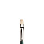 No 6 Plat Kort lange steel Winsor & Newton Winton Olie- & Acrylverf Penseel No 6 Plat Kort lange steel Winsor & Newton Winton Olie- & Acrylverf Penseel