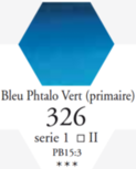L'Aquarelle Mineraalblauw Sennelier extra fijne aquarelverf 10 ML Serie 1 Kleur 326 L'Aquarelle Mineraalblauw Sennelier extra fijne aquarelverf 10 ML Serie 1 Kleur 326
