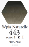 L'Aquarelle Sepia Natuur Sennelier extra fijne aquarelverf 10 ML Serie 1 Kleur 443 L'Aquarelle Sepia Natuur Sennelier extra fijne aquarelverf 10 ML Serie 1 Kleur 443