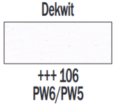 Plakkaatverf Dekwit Extra fijn (Gouache Extra fine) Royal Talens 20 ML Kleur 106 Plakkaatverf Dekwit Extra fijn (Gouache Extra fine) Royal Talens 20 ML Kleur 106