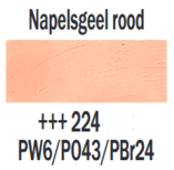 Plakkaatverf Napelsgeel Rood Extra fijn (Gouache Extra fine) Royal Talens 20 ML Kleur 224 Plakkaatverf Napelsgeel Rood Extra fijn (Gouache Extra fine) Royal Talens 20 ML Kleur 224