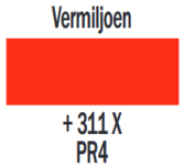 Plakkaatverf Vermiljoen Extra fijn (Gouache Extra fine) Royal Talens 20 ML Kleur 311 Plakkaatverf Vermiljoen Extra fijn (Gouache Extra fine) Royal Talens 20 ML Kleur 311