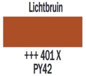 Plakkaatverf Lichtbruin Extra fijn (Gouache Extra fine) Royal Talens 20 ML Kleur 401 Plakkaatverf Lichtbruin Extra fijn (Gouache Extra fine) Royal Talens 20 ML Kleur 401