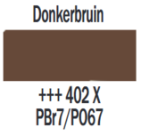 Plakkaatverf Donkerbruin Extra fijn (Gouache Extra fine) Royal Talens 20 ML Kleur 402 Plakkaatverf Donkerbruin Extra fijn (Gouache Extra fine) Royal Talens 20 ML Kleur 402