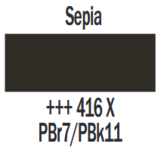 Plakkaatverf Sepia Extra fijn (Gouache Extra fine) Royal Talens 20 ML Kleur 416 Plakkaatverf Sepia Extra fijn (Gouache Extra fine) Royal Talens 20 ML Kleur 416