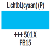 Plakkaatverf Lichtblauw (cyaan) Extra fijn (Gouache Extra fine) Royal Talens 20 ML Kleur 501 Plakkaatverf Lichtblauw (cyaan) Extra fijn (Gouache Extra fine) Royal Talens 20 ML Kleur 501