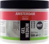 Gel Medium Mat Amsterdam Emmer 500 ML (080) Gel Medium Mat Amsterdam Emmer 500 ML (080)