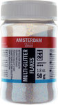 Multi Glitter Flakes Amsterdam Potje 50 Gr (123)