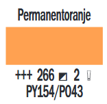 Permanentoranje Cobra Artist watermengbare olieverf 40 ML (S 2) Kleur 266 Permanentoranje Cobra Artist watermengbare olieverf 40 ML (S 2) Kleur 266