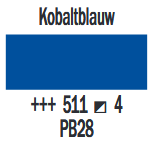 Kobaltblauw Cobra Artist watermengbare olieverf 40 ML (S 4) Kleur 511 Kobaltblauw Cobra Artist watermengbare olieverf 40 ML (S 4) Kleur 511