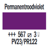 Permanentroodviolet Cobra Artist watermengbare olieverf 40 ML (S 3) Kleur 567 Permanentroodviolet Cobra Artist watermengbare olieverf 40 ML (S 3) Kleur 567