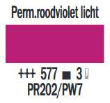 Perm. Roodviolet Licht Cobra Artist watermengbare olieverf 40 ML (S 3) Kleur 577 Perm. Roodviolet Licht Cobra Artist watermengbare olieverf 40 ML (S 3) Kleur 577