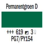 Permanentgroen Donker Cobra Artist watermengbare olieverf 40 ML (S 3) Kleur 619 Permanentgroen Donker Cobra Artist watermengbare olieverf 40 ML (S 3) Kleur 619